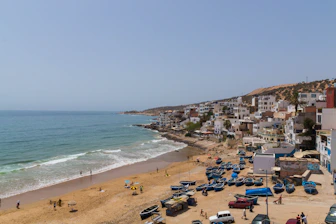 people on beach during daytime