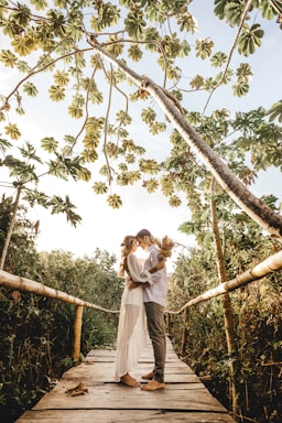it's a yes,how to photograph woman in white dress standing on tree branch during daytime