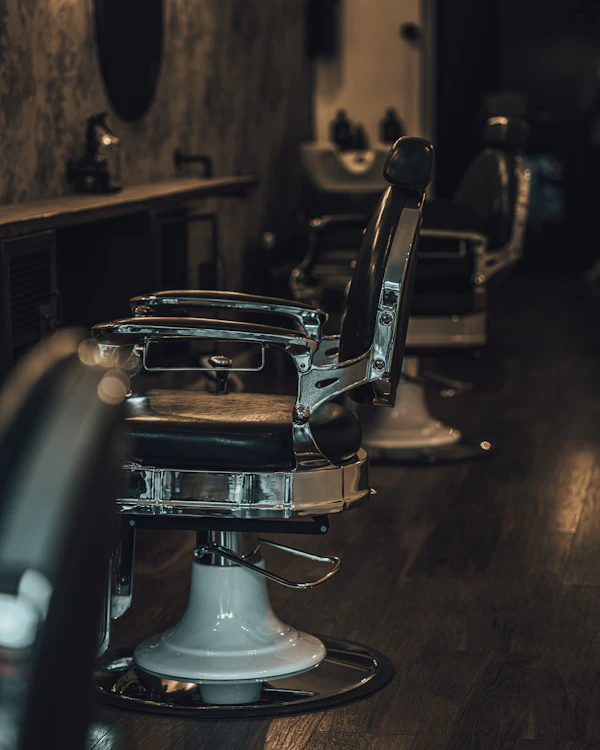 Classic barber chair
