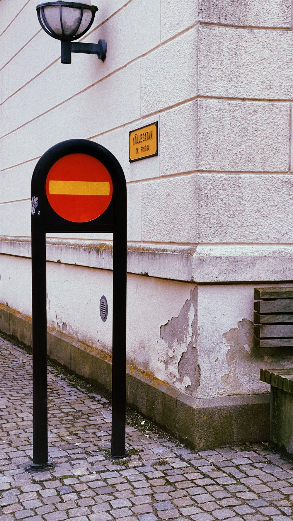 black and orange no smoking sign