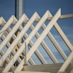 white wooden fence under blue sky during daytime