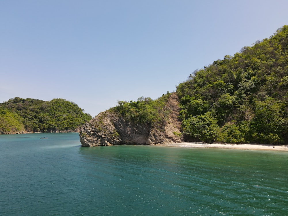 green trees on island during daytime