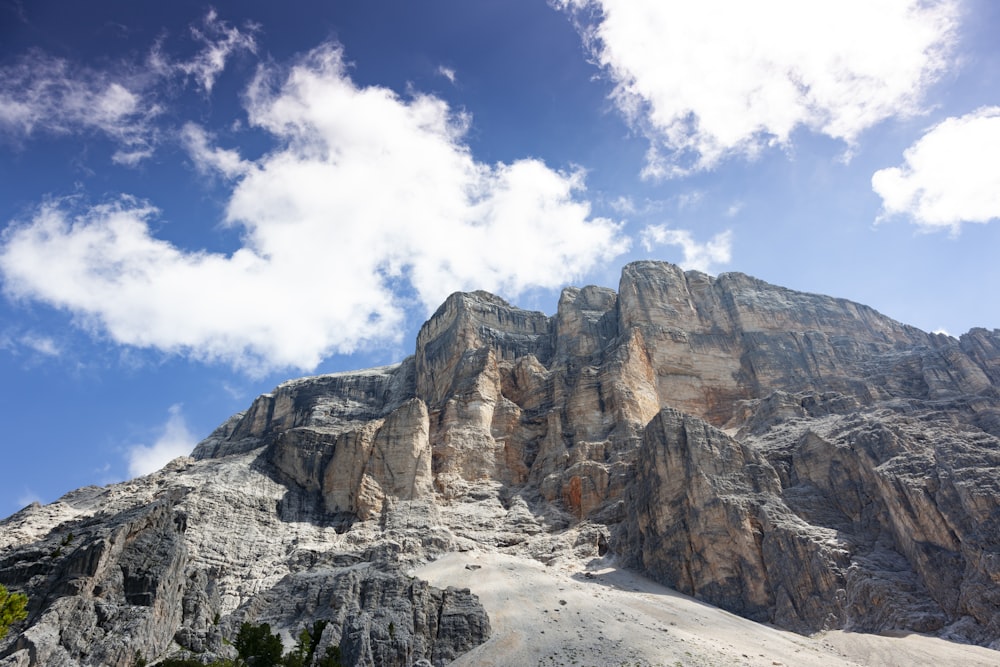 rocky mountain under blue sky during daytime