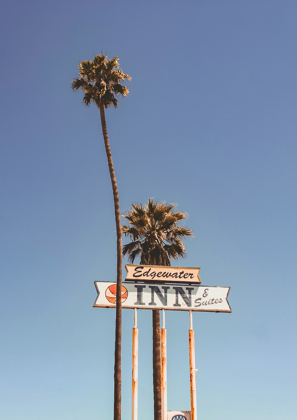 white and black street sign