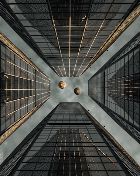 black and brown building interior