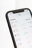 Binance app interface showing crypto trading