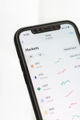 Stack of coins on a neutral background