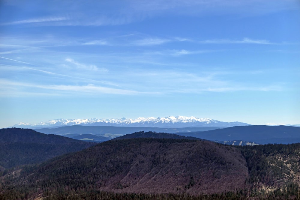 green and brown mountains under blue sky during daytime