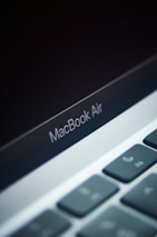 black and white lenovo laptop
