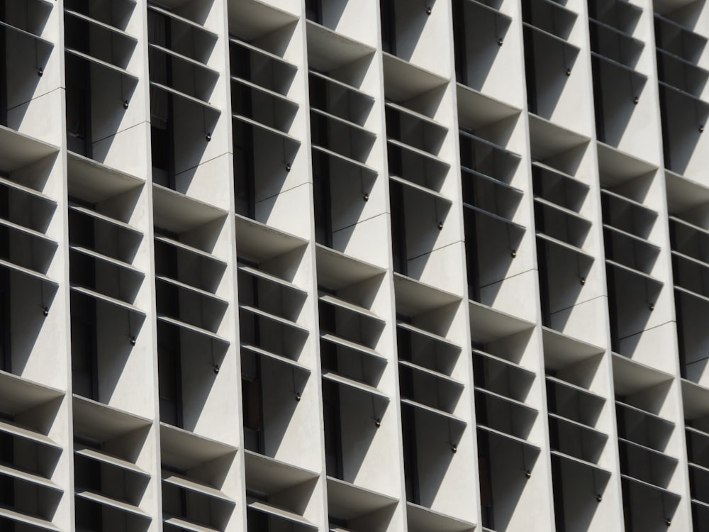 white and black concrete building