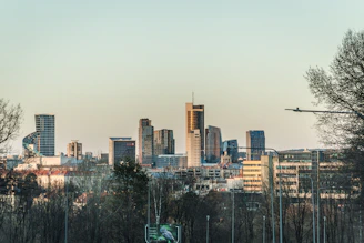 high rise buildings during daytime