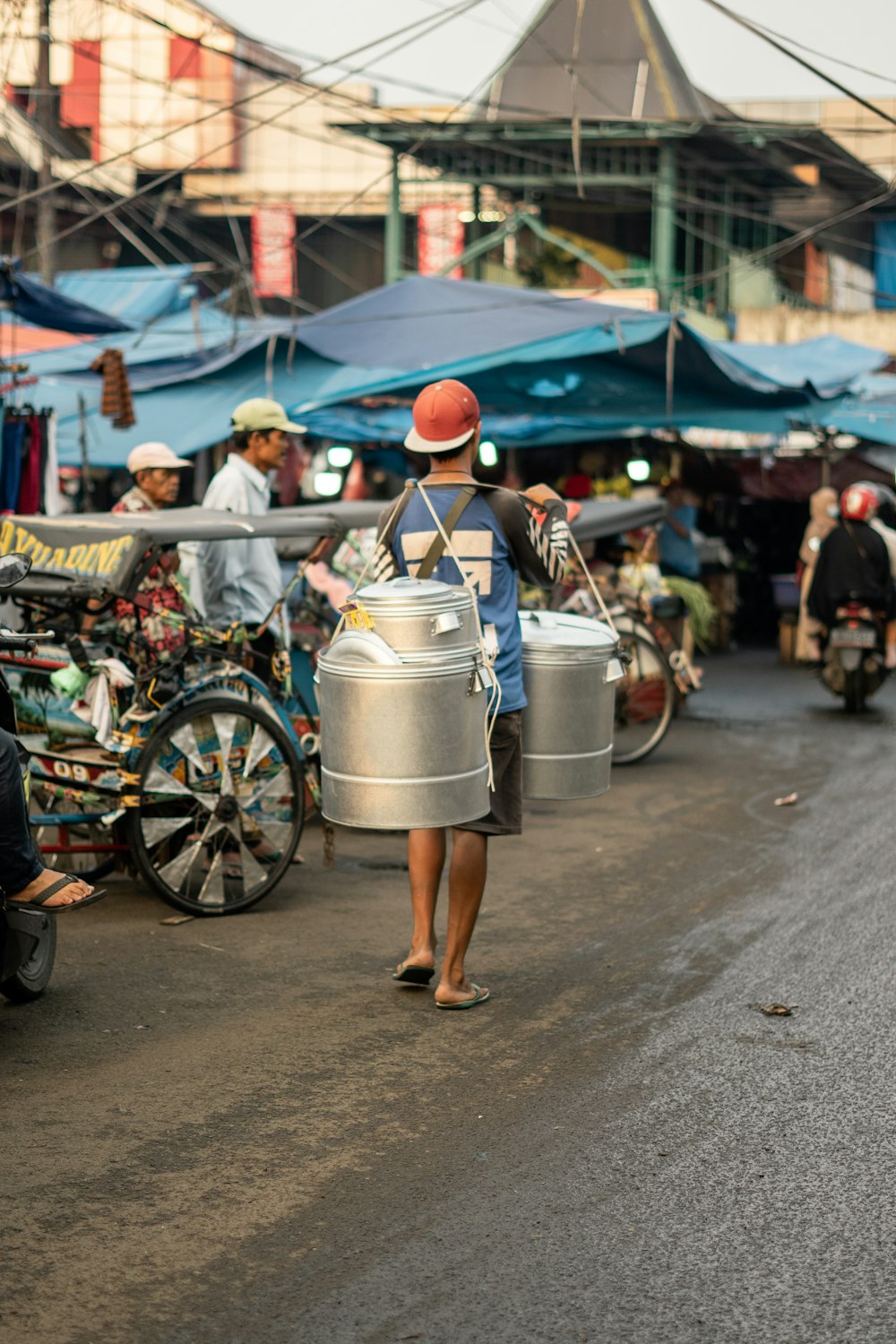 people walking on street during daytime