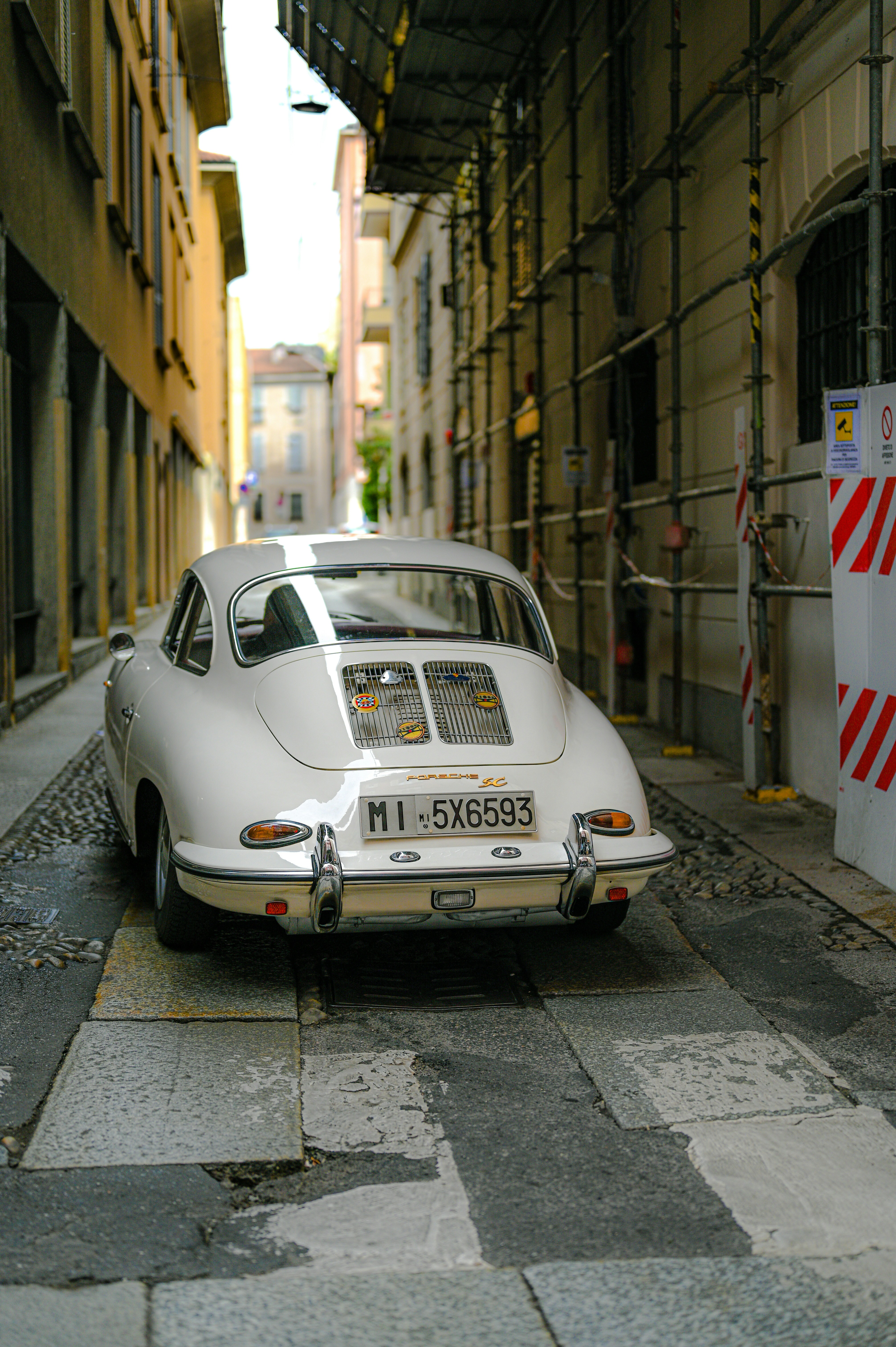 Porsche SC in Milan, Italy