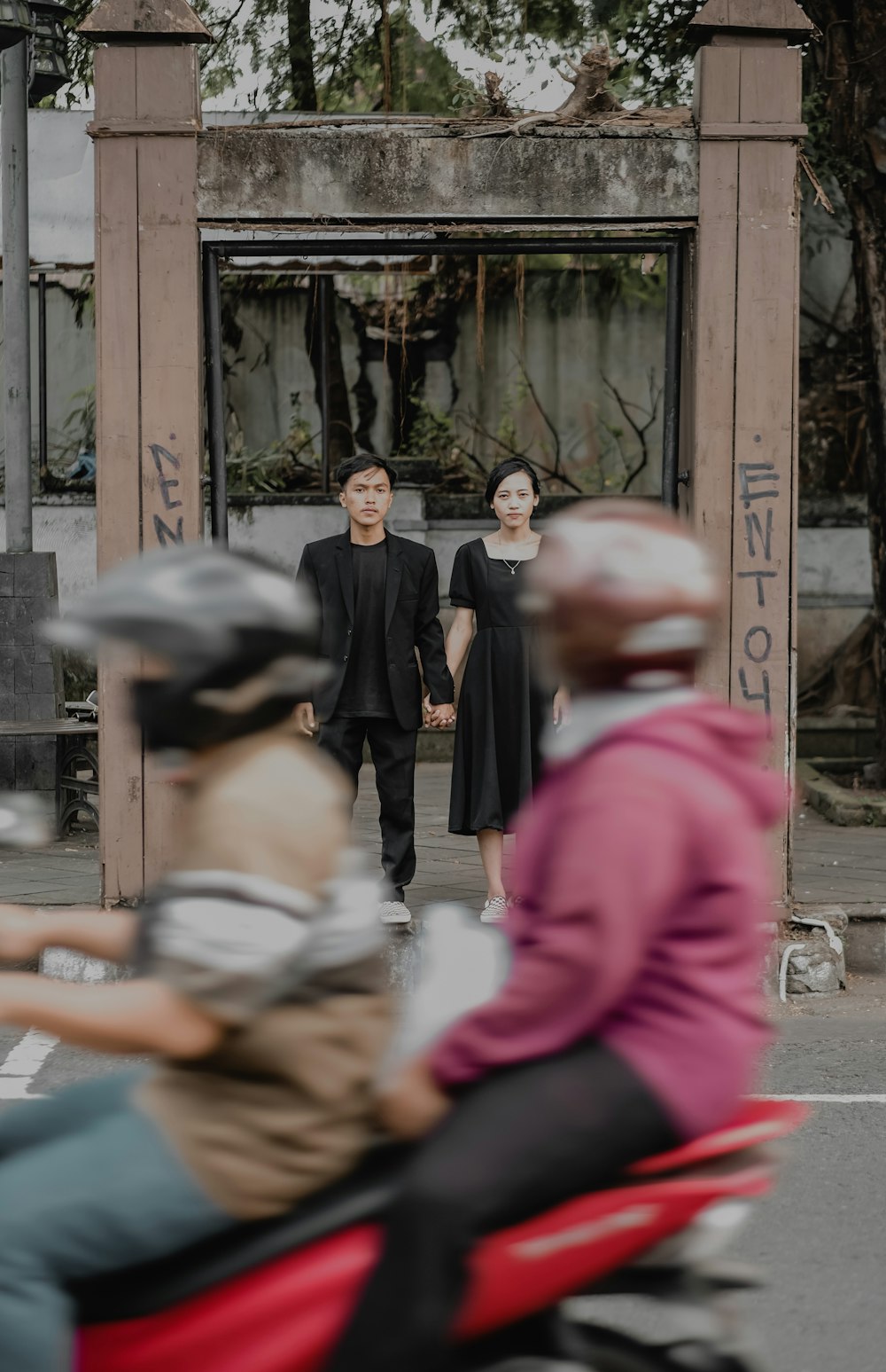 people walking on sidewalk during daytime