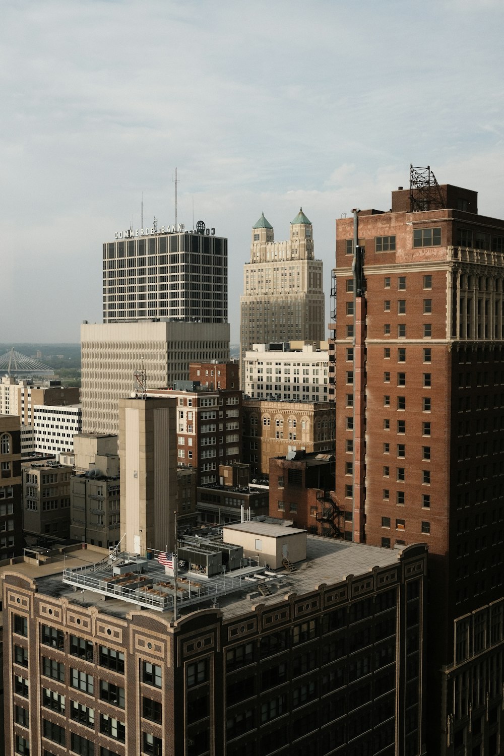 brown and white concrete building during daytime