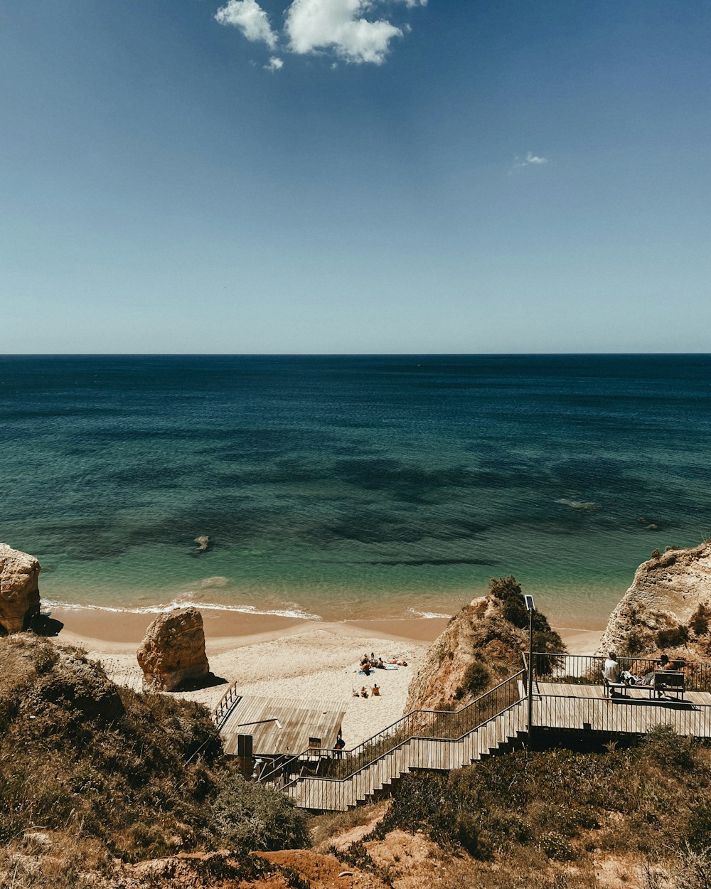 brown sand beach during daytime