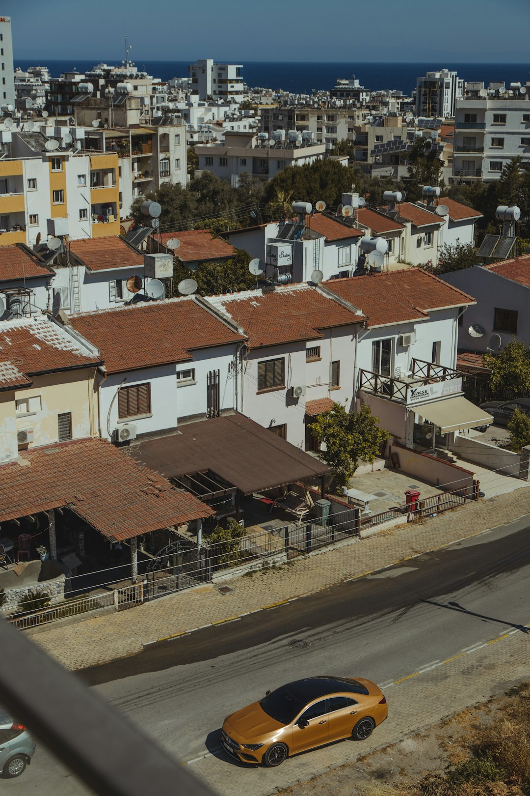 brown and white concrete houses