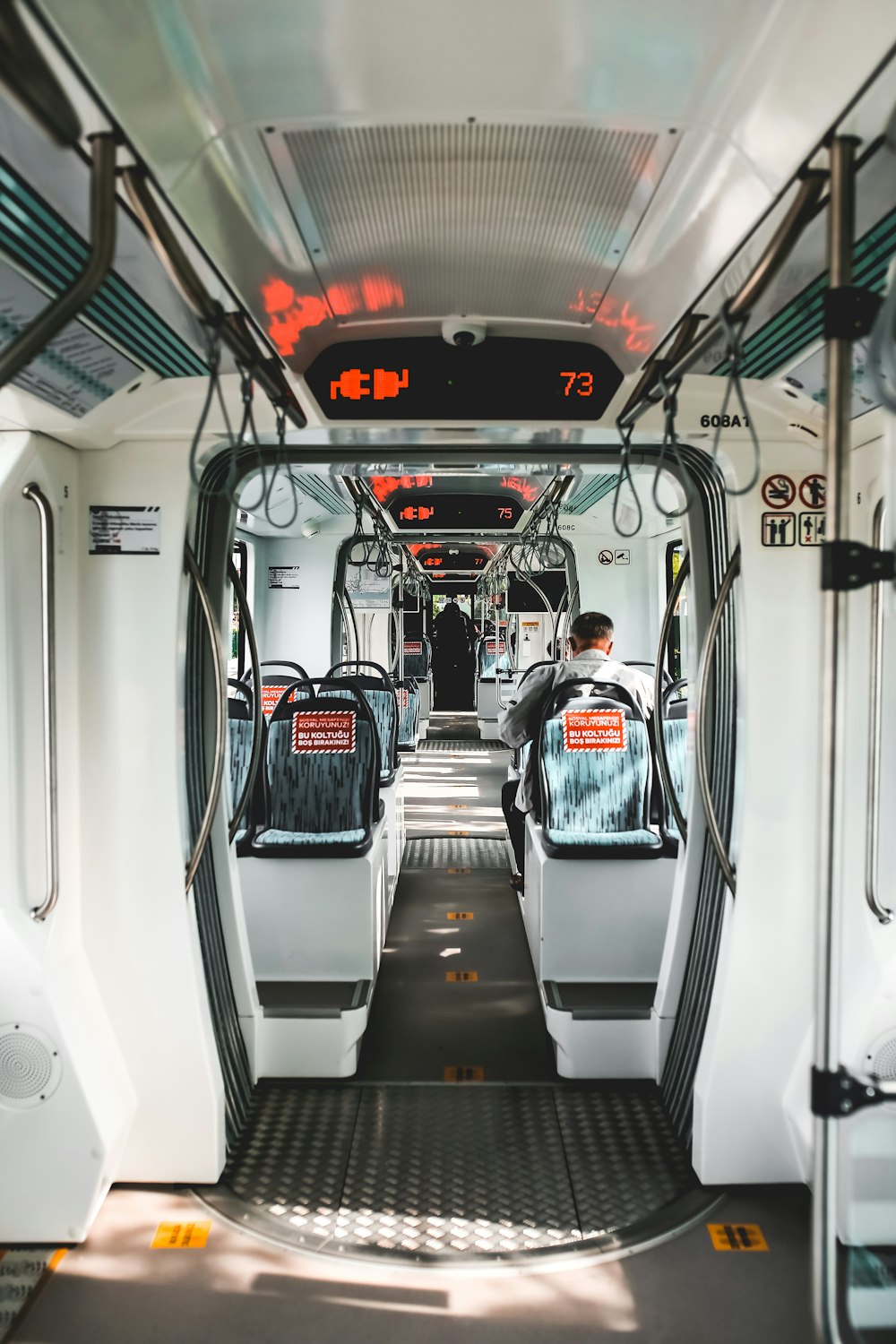 white and red car interior