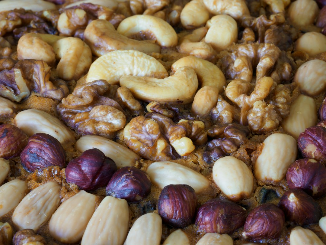 roasted vs raw nuts on a kitchen counter roasted vs raw nuts on a kitchen counter