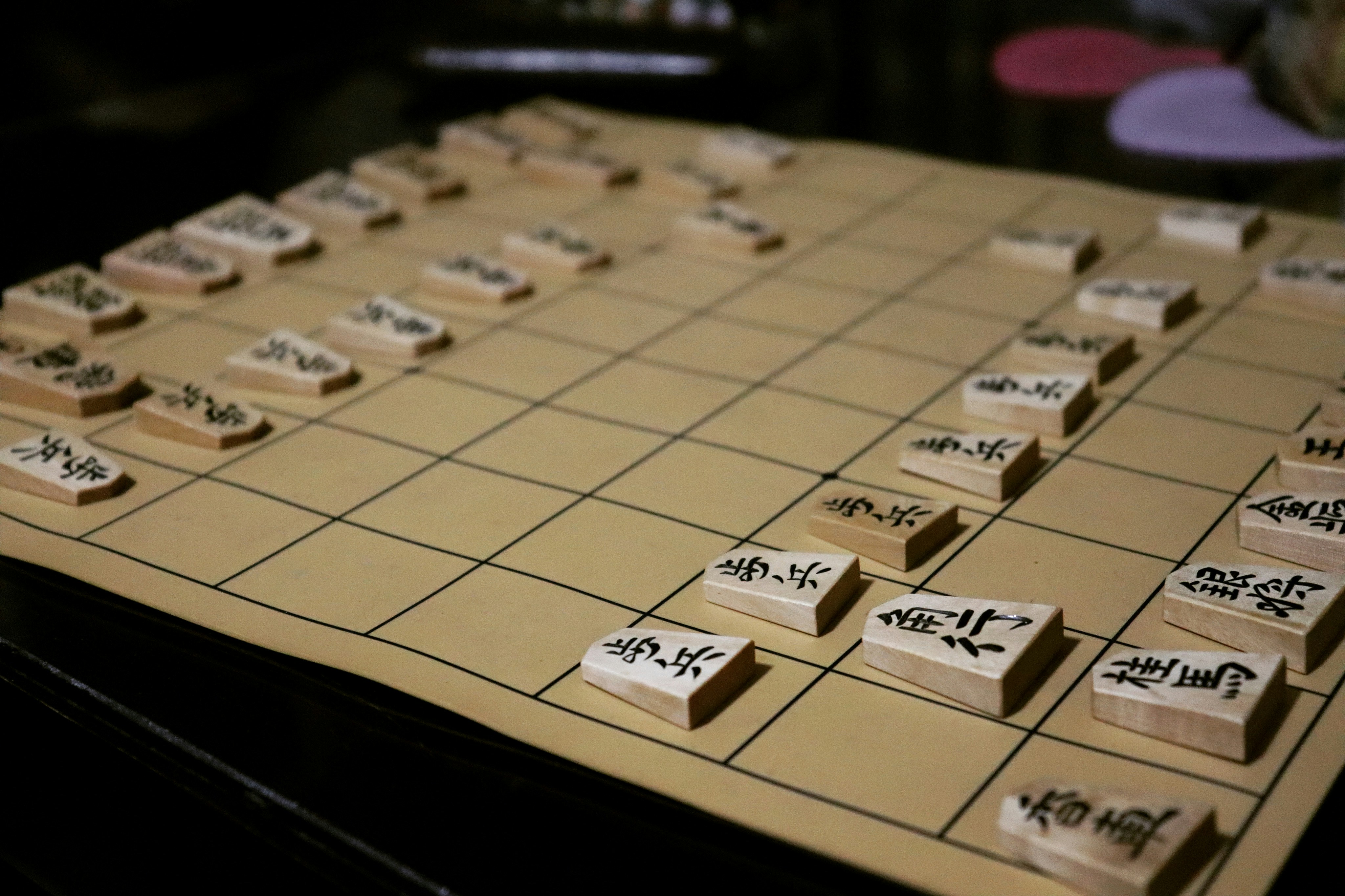 white and black chess board