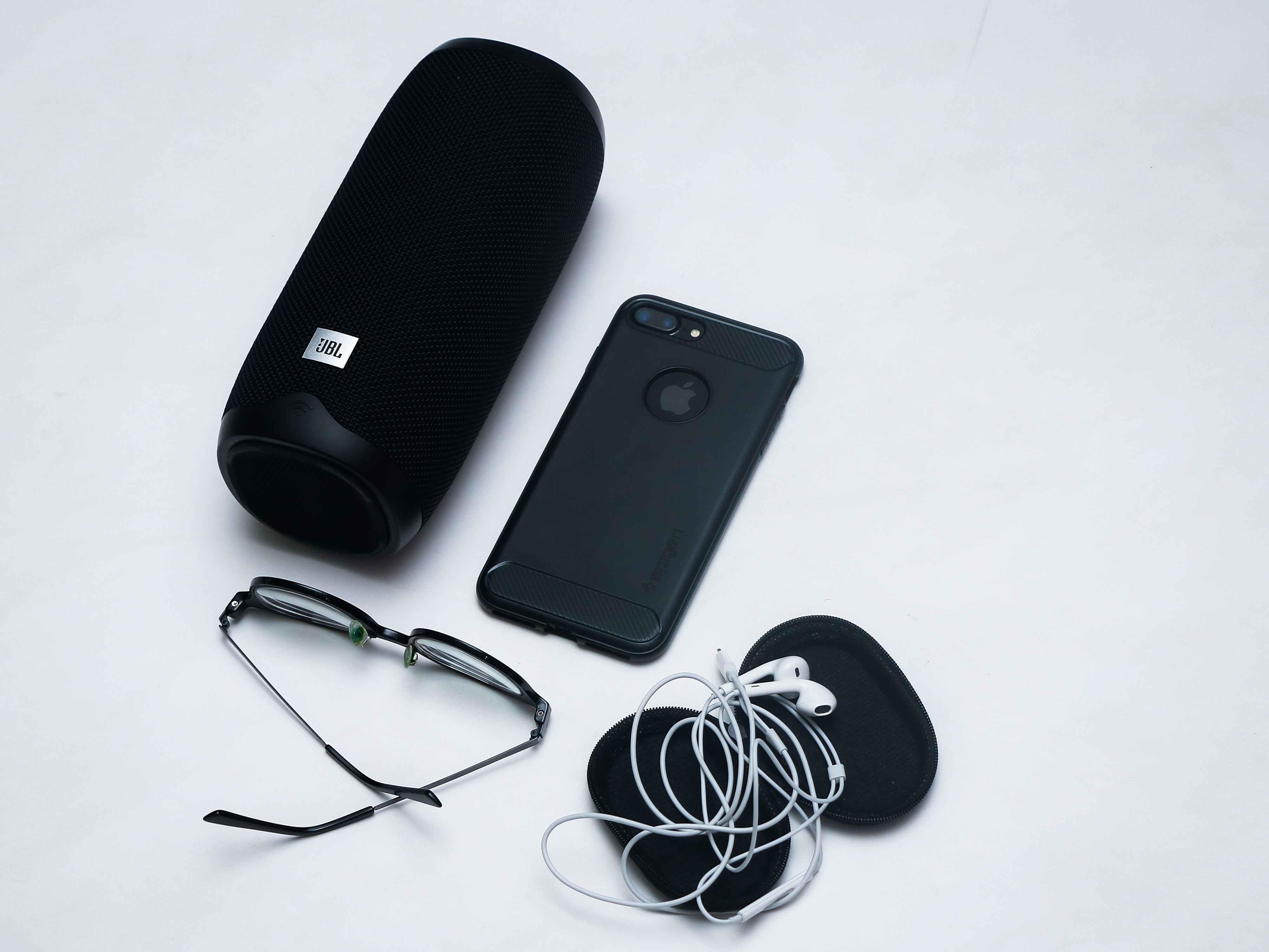 A collection of electronic accessories