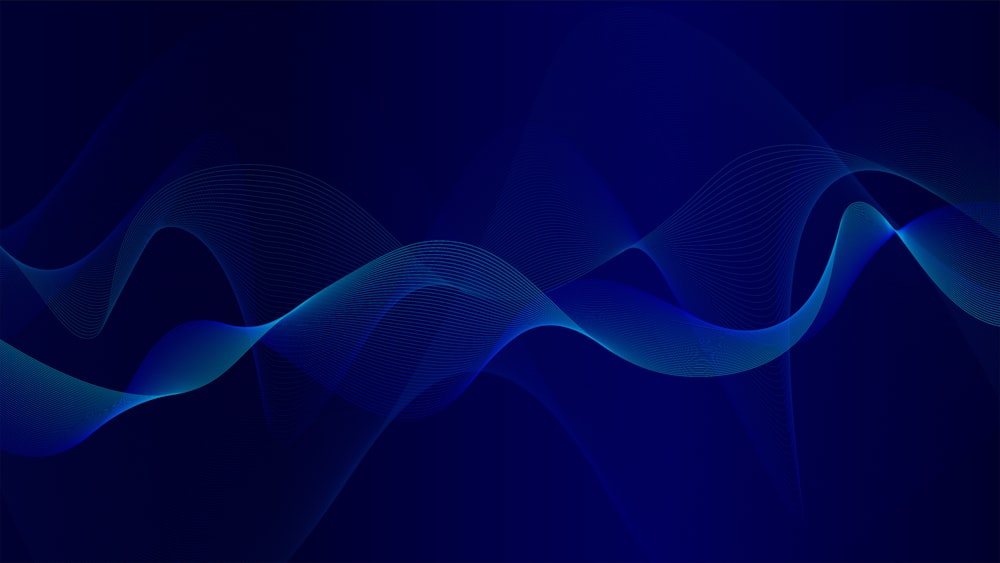 blue and white light illustration