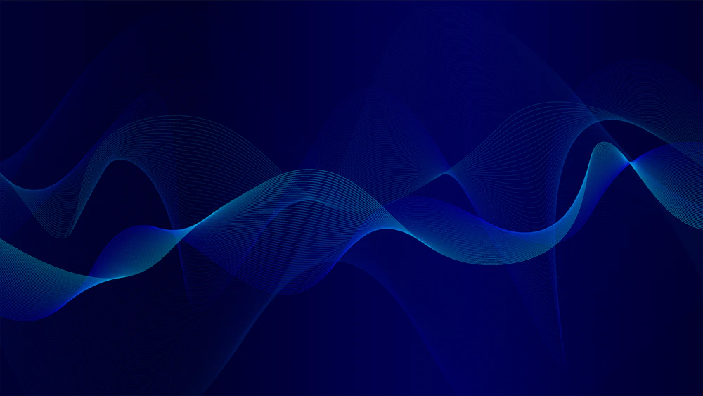 Abstract data waves