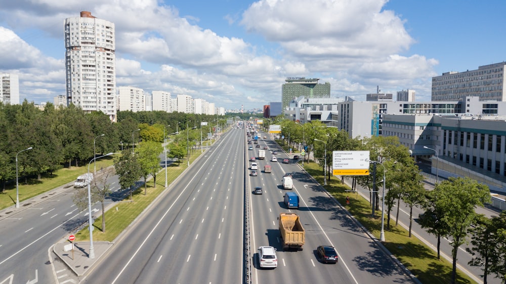 cars on road during daytime