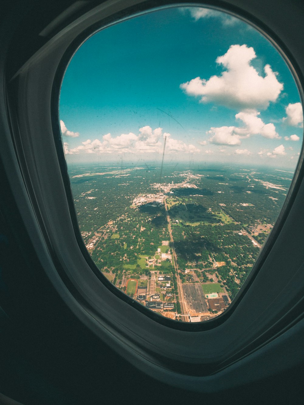 aerial view of city during daytime