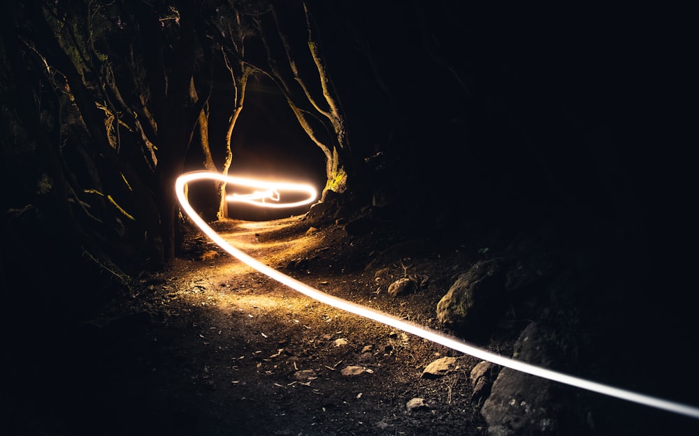 Photographie en accéléré du feu