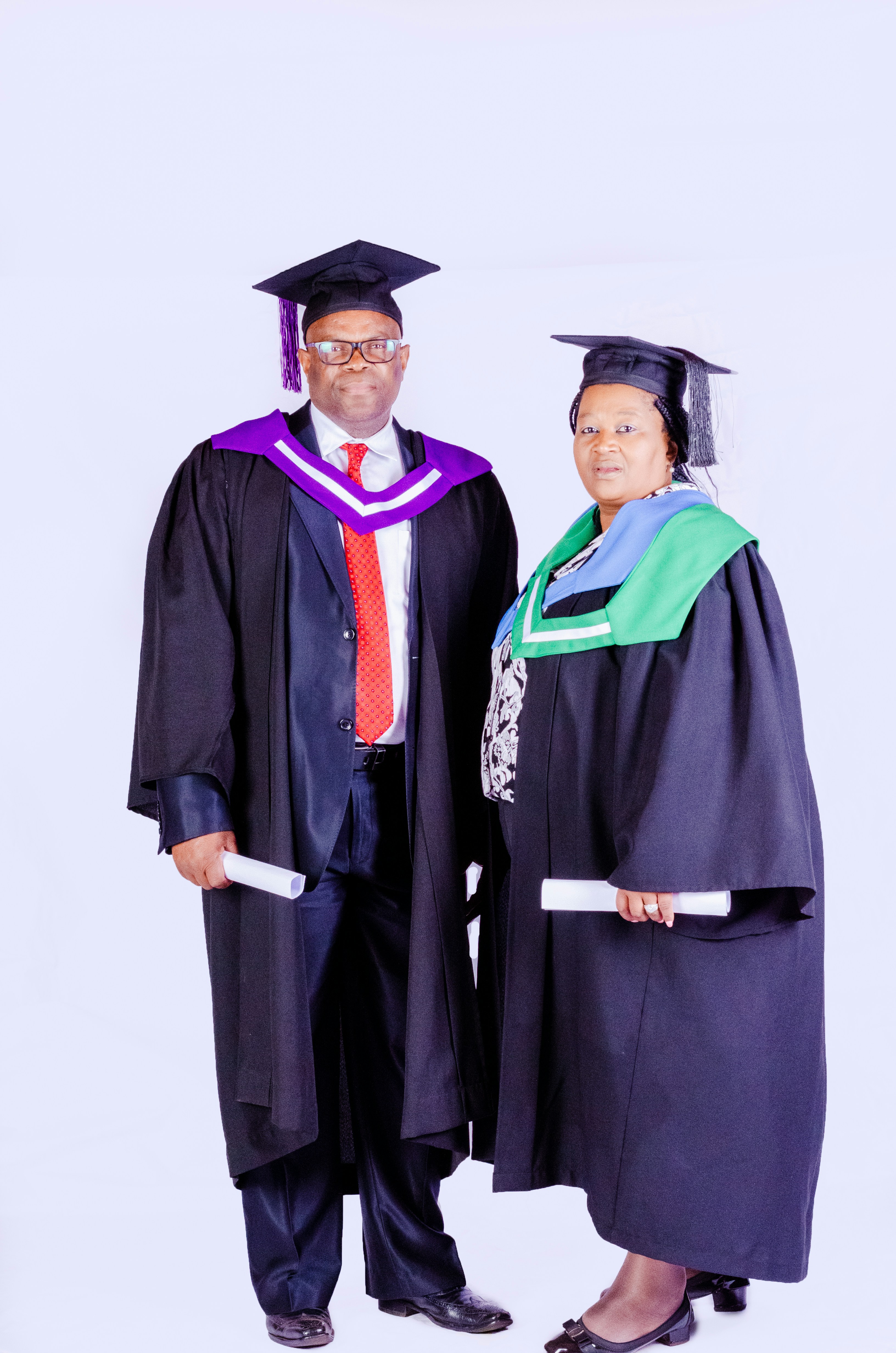 woman in black academic gown