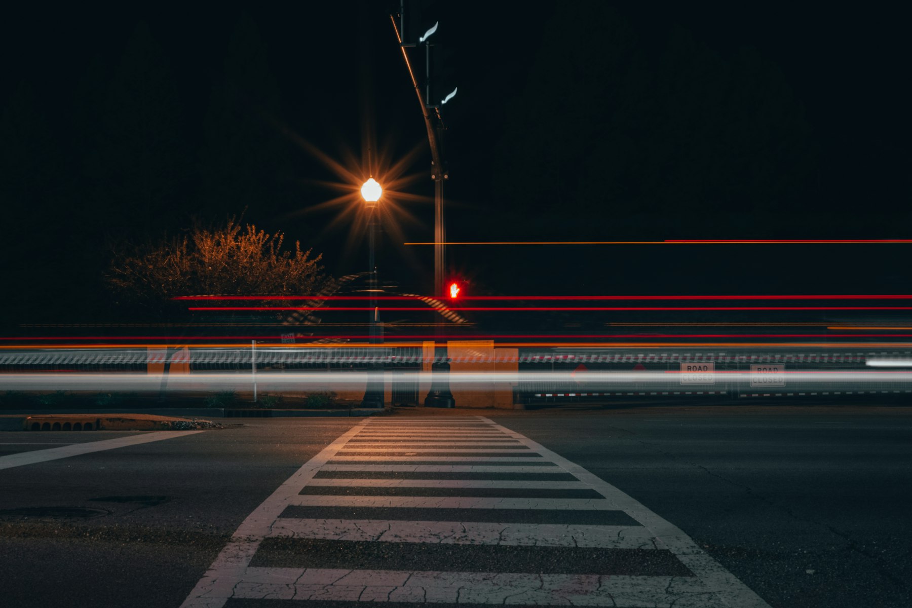 Night road