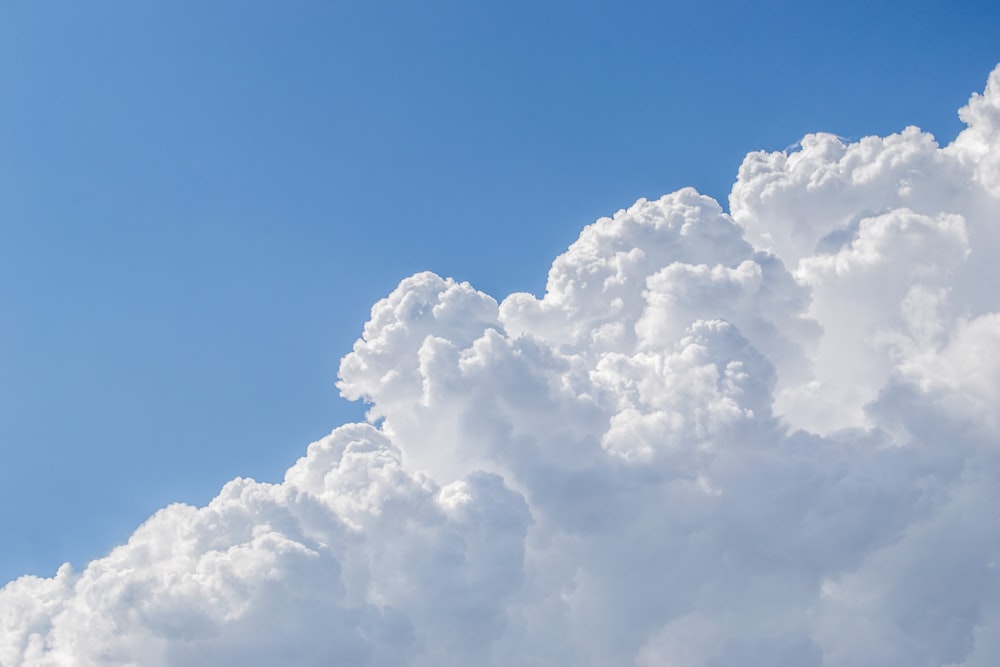 white clouds and blue sky during daytime