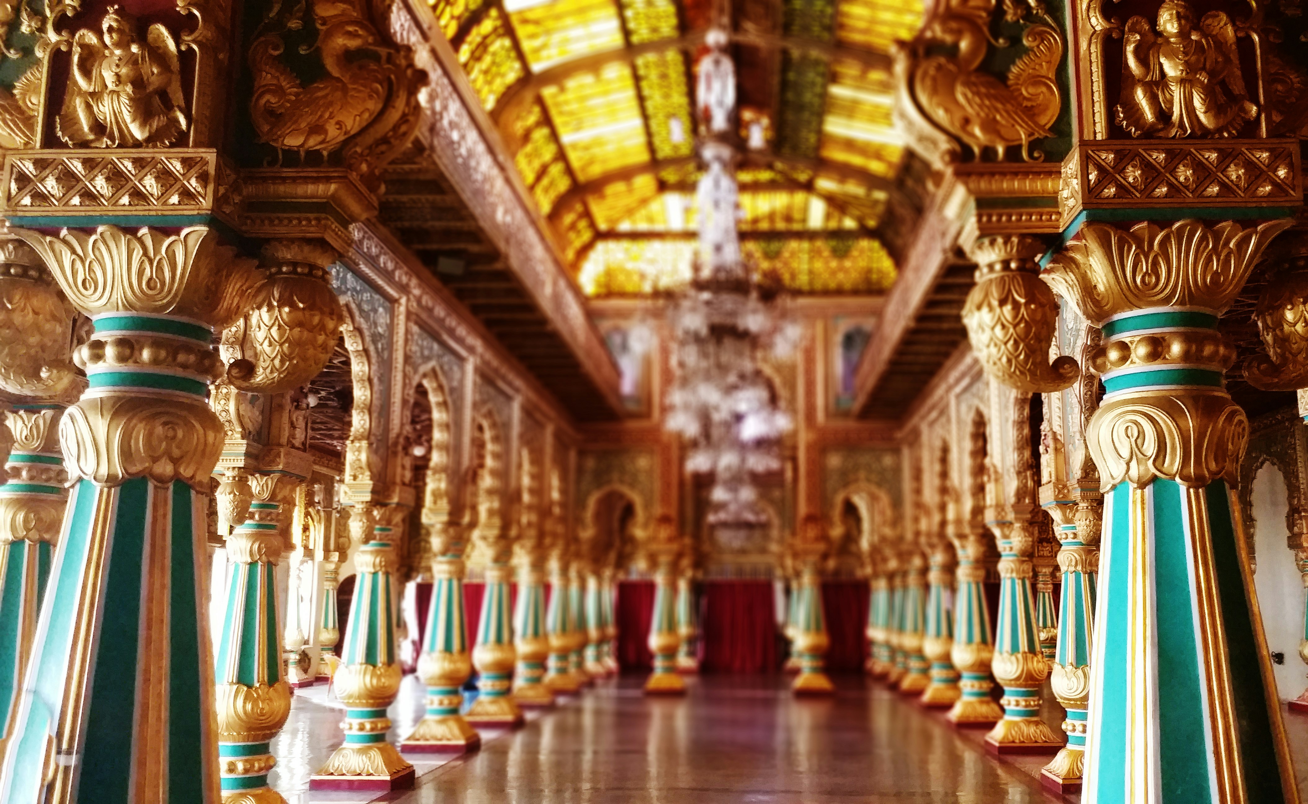 Durbar Hall in Mysore Palace