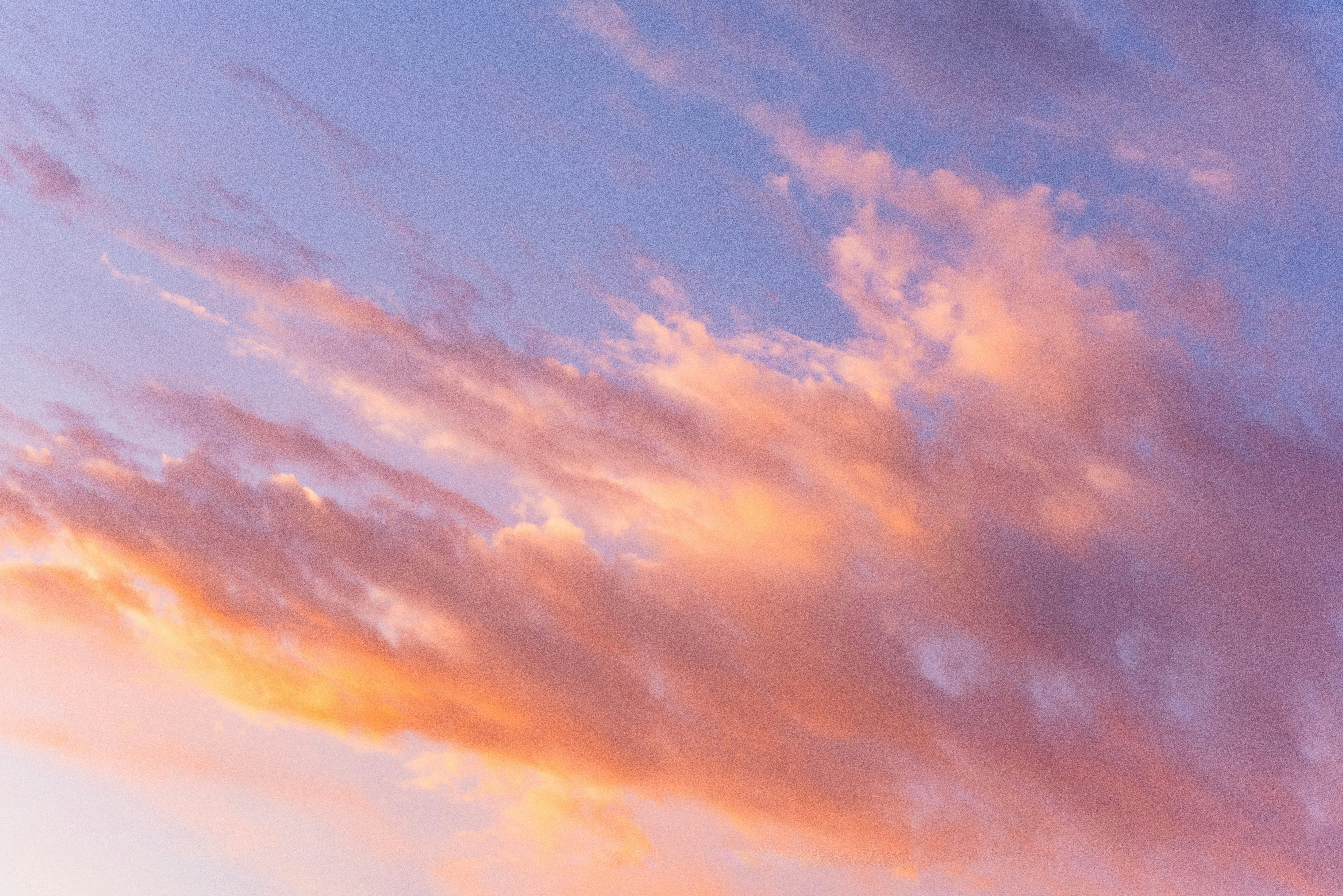 orange and blue cloudy sky during daytime