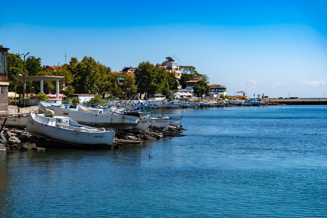 Coastal and oceanic landforms photo spot Pomorie Bulgaria