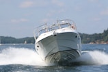 white and gray boat on sea during daytime