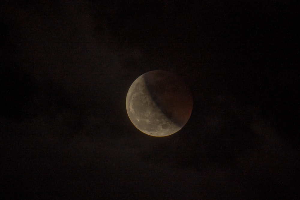 full moon in the night sky