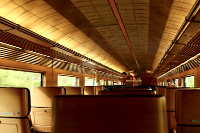 A close-up of traditional lacquerware art integrated into the train’s decor, blending history with modern comfort.