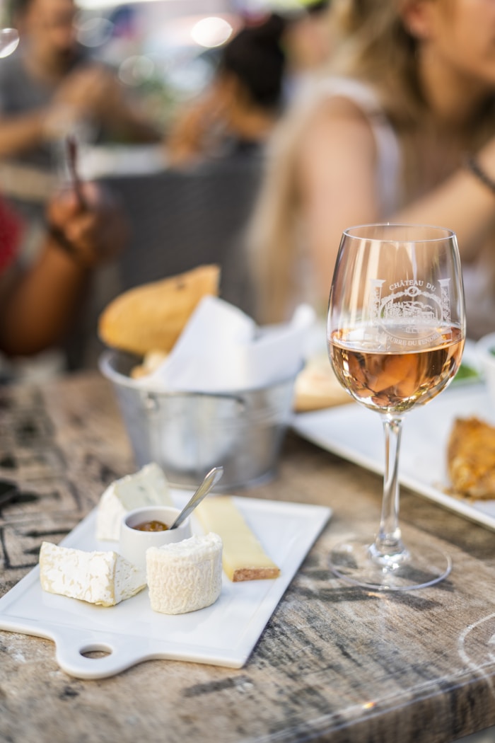 Provence rosé vein