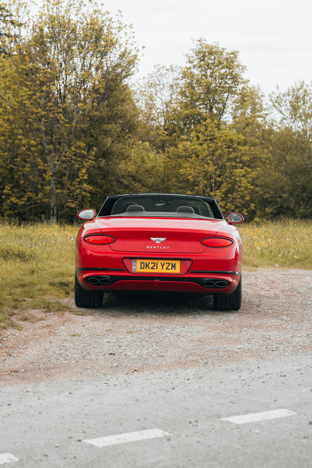 red chevrolet camaro on road during daytime