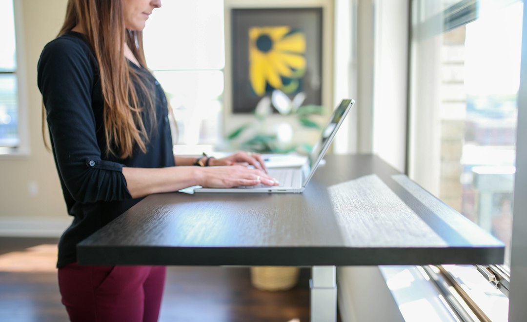 standing desk converter