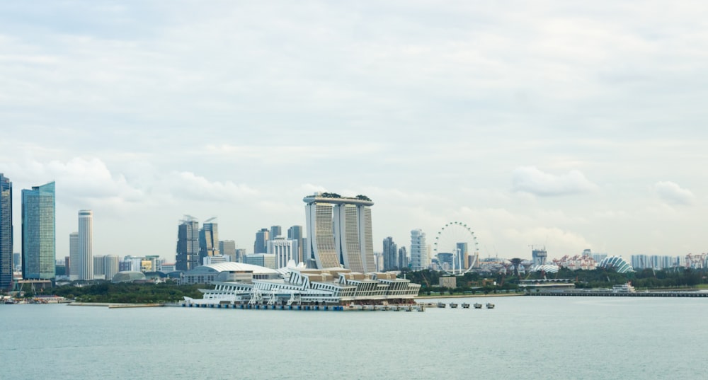 city skyline across body of water during daytime