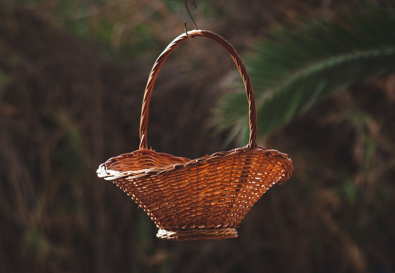 Jute Laundry Hamper