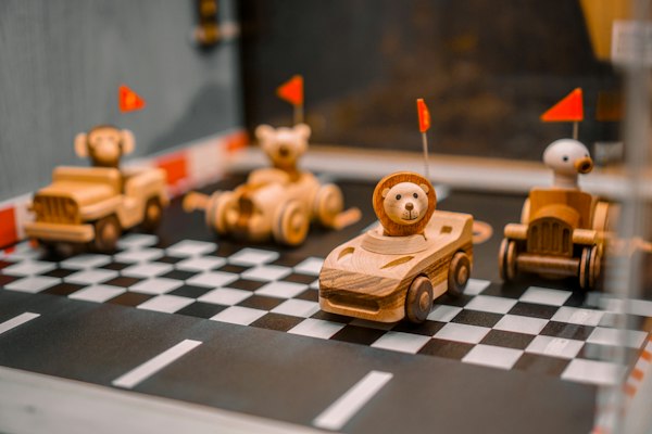 Wooden Toy Cars
