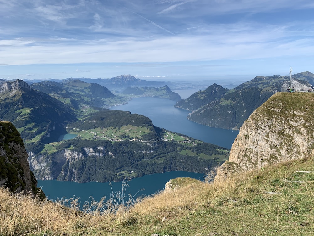 green and brown mountains under blue sky during daytime