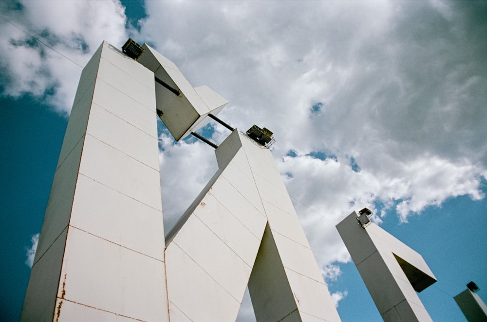 white concrete building under blue sky