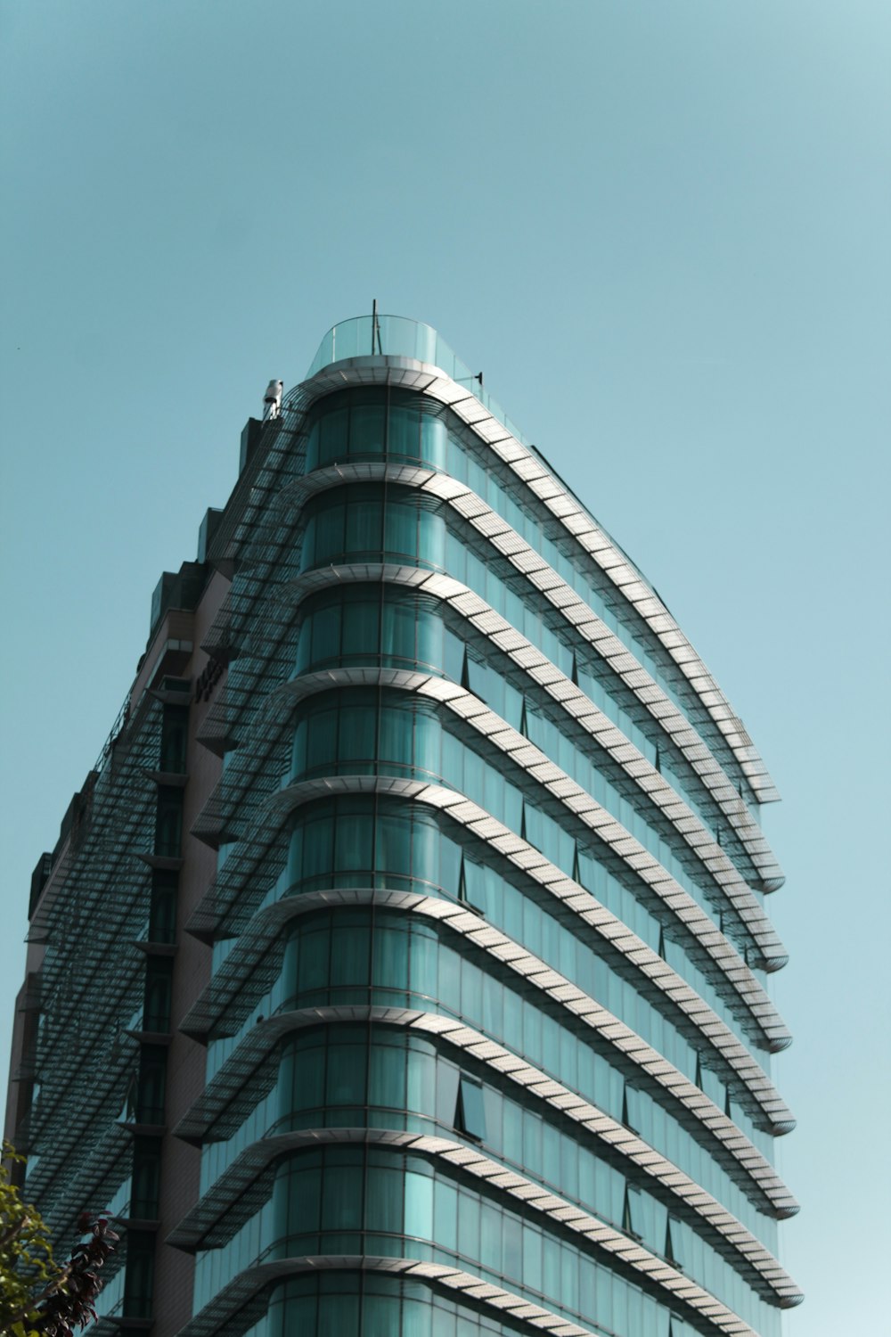 white and black concrete building