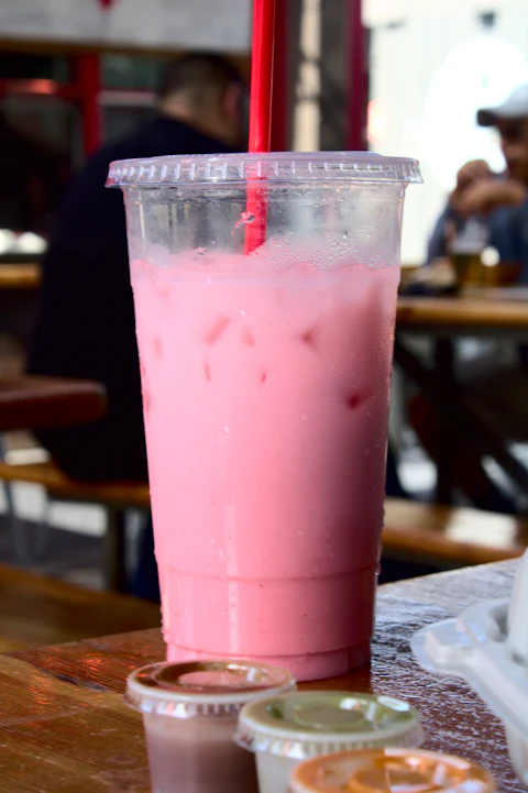 Trà sữa dâu