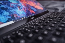 black and silver asus laptop computer